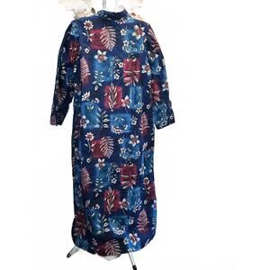 Carole Women’s Long Sleeve Housecoat Robe Size M